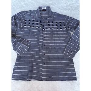 Vintage Hitman Men’s Sz. M Poly Spearpoint Collar Button Down. Grt Top